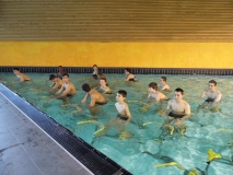 vélo piscine